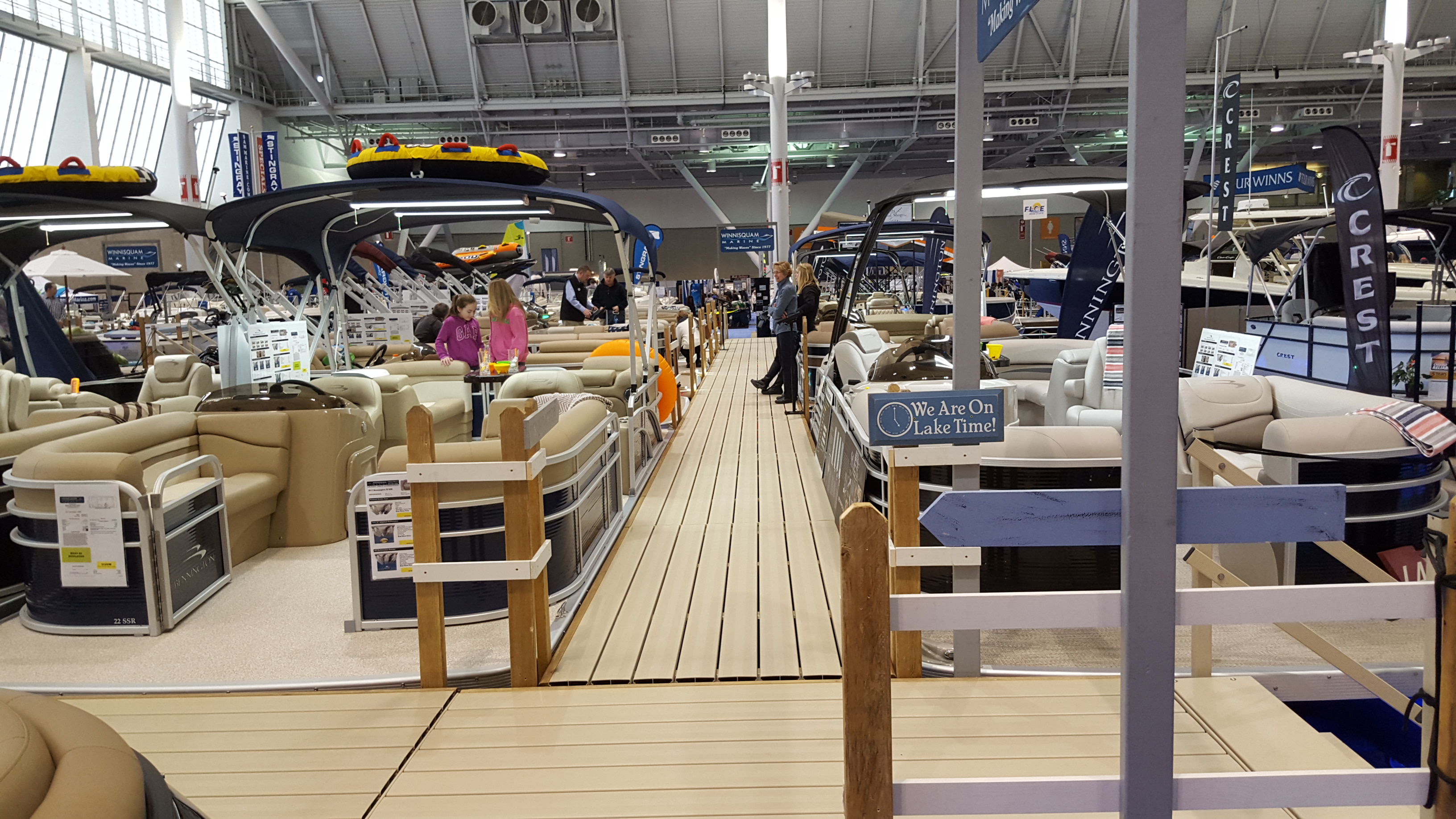 021117 Come See the Biggest and the Best Pontoon Display at the