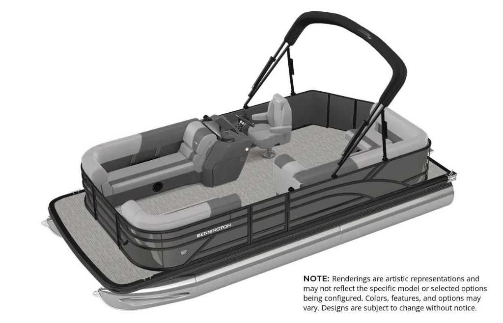 2026 Bennington 20SL - SPS - Blackout