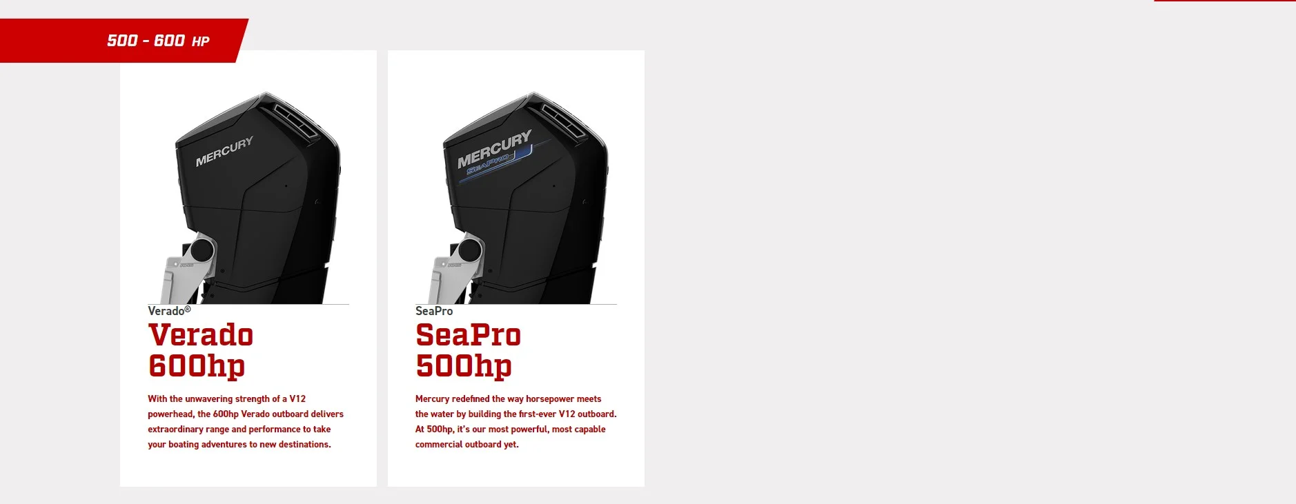 Mercury 500 600HP