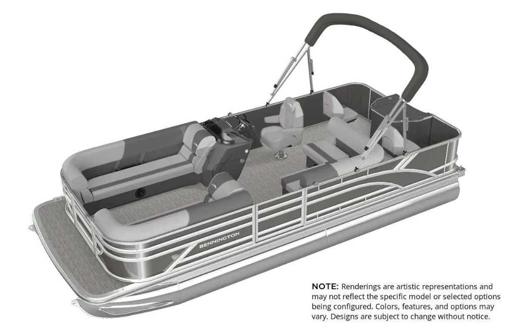 2027 Bennington 20SFC - Fish and Cruise - Trailer PKG