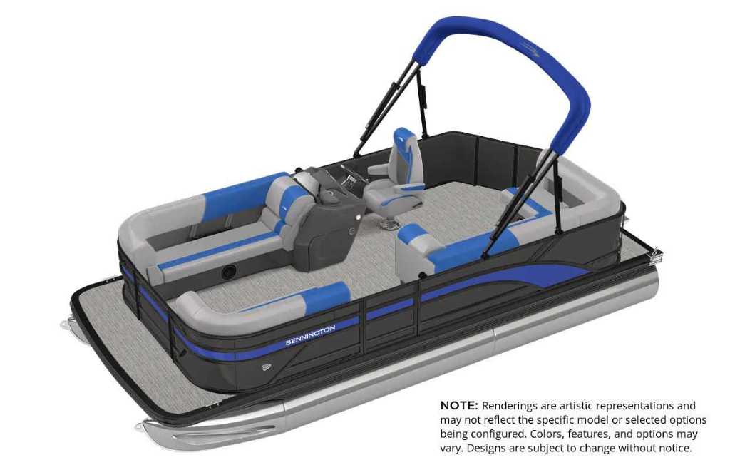 2027 Bennington 20SL - Performance Package - Blackout