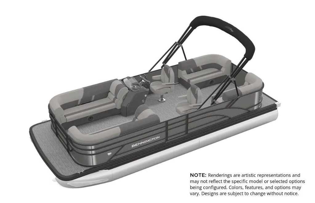 2027 Bennington 20SSR Preferred Package - SPS - Blackout