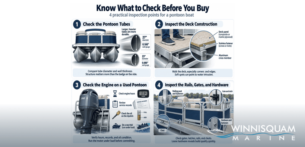 How to Buy a Pontoon Boat for New Hampshire Lakes